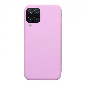 OEM Θήκη Σιλικόνης Soft TPU Back Cover Για Samsung Galaxy A12 - Μώβ