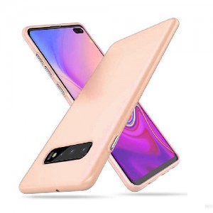 Θήκη Σιλικόνης Soft TPU Back Cover Για Samsung S10 Plus - Metallic Χρυσό