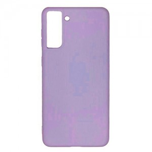 Θήκη Σιλικόνης Soft TPU Back Cover Για Samsung S21 - Μώβ 