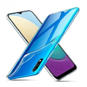 Θήκη Σιλικόνης για Samsung Galaxy A02 / M02 - Διάφανη