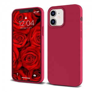 OEM Θήκη Σιλικόνης Soft TPU Back Cover Για Iphone 12 Mini - Μπορντό 