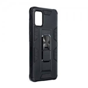 Forcell Defender Tough Case Για Samsung Galaxy A72 / A72 5G Ανθεκτική Θήκη με Kickstand - Μαύρο 