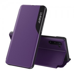 ECO Leather Case Θήκη Πορτοφόλι Με Stand Για Samsung Galaxy Note 10 - Μώβ 