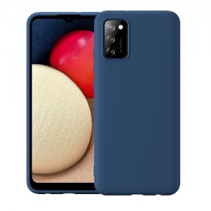 OEM Θήκη Σιλικόνης Soft TPU Back Cover Για Samsung Galaxy A02S / M02S / F02S - Μπλέ