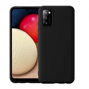 OEM Θήκη Σιλικόνης Soft TPU Back Cover Για Samsung Galaxy A02S / M02S / F02S - Μαύρο