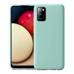 OEM Θήκη Σιλικόνης Soft TPU Back Cover Για Samsung Galaxy A02S / M02S / F02S - Τιρκουάζ