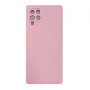 Θήκη Σιλικόνης Soft TPU Back Cover Για Samsung A42 5G - Ρόζ Απαλό 