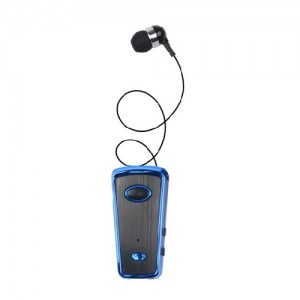 OEM Bluetooth Headset Clip-On AKZ-Q5 - Μπλέ