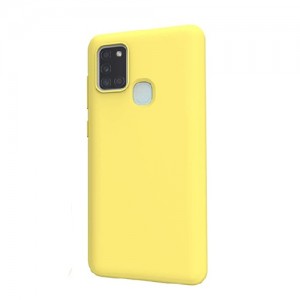 OEM Θήκη Σιλικόνης Soft TPU Back Cover Για Samsung Galaxy A21S - Κίτρινο 