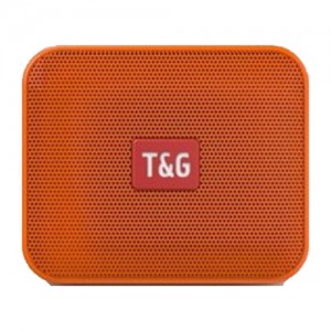 Φορητό Ηχείο T&G TG-166 Bluetooth Speaker - Πορτοκαλί 