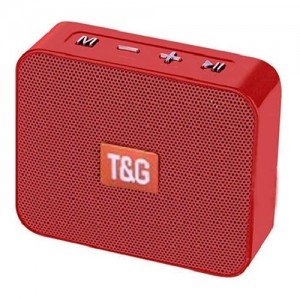 Φορητό Ηχείο T&G TG-166 Bluetooth Speaker - Κόκκινο 