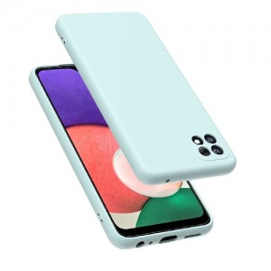 Θήκη Σιλικόνης Soft TPU Back Cover Για Samsung Galaxy A22 5G - Τιρκουάζ 