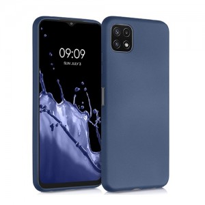 Θήκη Σιλικόνης Soft TPU Back Cover Για Samsung Galaxy A22 5G - Μπλέ 