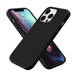 OEM Θήκη Σιλικόνης Soft TPU Back Cover Για Iphone 13 Pro Max - Μαύρο 