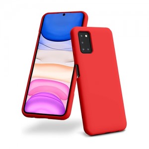 OEM Θήκη Σιλικόνης Soft TPU Back Cover Για Samsung Galaxy A03S - Κόκκινο 