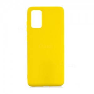 OEM Θήκη Σιλικόνης Soft TPU Back Cover Για Samsung Galaxy A03S - Κίτρινο 