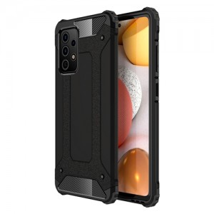 Θήκη Hybrid Armor Back Cover Case Για Samsung Galaxy A72 4G / 5G - Μαύρο