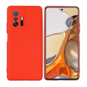 Θήκη Σιλικόνης Soft TPU Back Cover Για Xiaomi Mi 11T - Κόκκινο