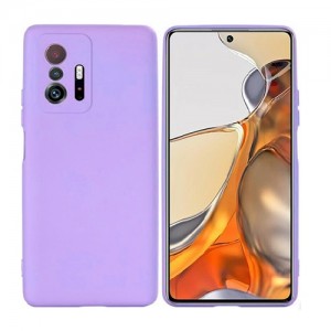 Θήκη Σιλικόνης Soft TPU Back Cover Για Xiaomi Mi 11T - Μωβ