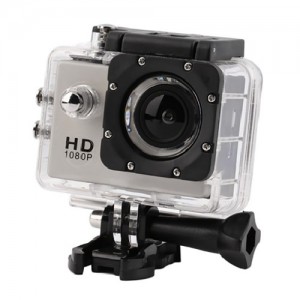 OEM Clever ActionCam Full HD Με Ελληνικό Μενού 5MP Αδιάβροχη Εως 30m - Μαύρο