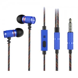 Handsfree Awei ES-660i High Performance In-ear Headphone - Μπλε