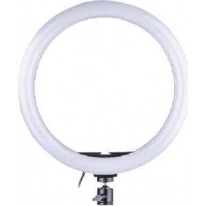 LED Ring light M33, 33cm, 25W, - Μαύρο