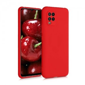 OEM Θήκη Σιλικόνης Soft TPU Back Cover Για Xiaomi Mi 10 Lite - Κόκκινο