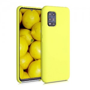 OEM Θήκη Σιλικόνης Soft TPU Back Cover Για Xiaomi Mi 10 Lite - Κίτρινο
