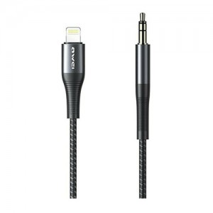 Awei CL-116L Καλώδιο Ήχου Lightning male 3.5mm Male 1m