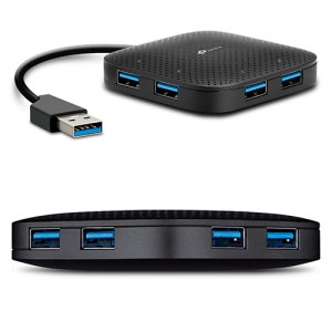 TP-LINK USB hub UH400 USB 3.0, 4x USB 3.0, Ver. 3.0 - Μαύρο