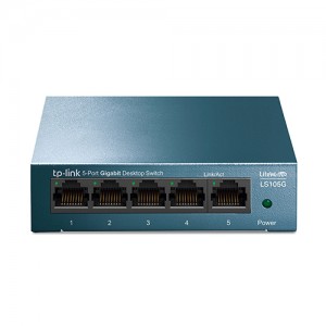 TP-LINK LS105G Unmanaged L2 Switch με 5 Θύρες Gigabit 1Gbps Ethernet