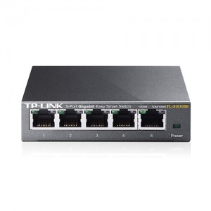 TP-LINK TL-SG105E v4 Unmanaged L2 Switch με 5 Θύρες Gigabit 1Gbps Ethernet