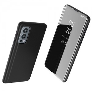 Clear View Case cover for OnePlus Nord 2 5G - Μαύρο