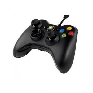 OEM X-BOX 360 Controller Ενσύρματο Χειριστήριο για το XBOX 360 + PC - Μαύρο