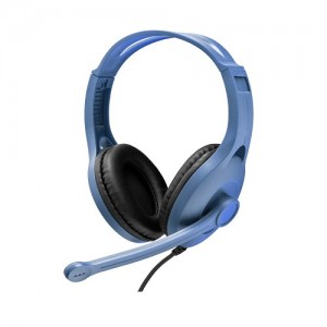 OEM GM-037 Ακουστικά Κεφαλής Gaming Headset 2x3.5mm - Μπλε