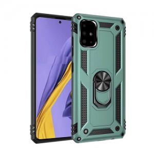 Hybrid Shockproof Armor για Samsung Galaxy A53 5G Case With Rotating Ring - Πράσινο