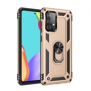 Hybrid Shockproof Armor για Samsung Galaxy A53 5G Case With Rotating Ring - Χρυσό