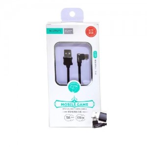 XiPiN LX17 Καλώδιο Regular USB 2.0 to micro USB 1.2m - Μαύρο