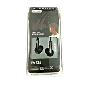 Elmcoei EV234 In-ear Handsfree Ενσύρματα Ακουστικά με Βύσμα 3.5mm - Μαύρο 