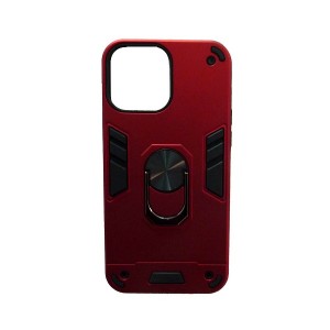 Hybrid Shockproof Armor Case With Rotating Ring για Redmi Note 11 Pro - Κόκκινο