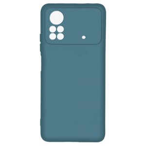 OEM Θήκη Σιλικόνης Soft TPU Back Cover Για Xiaomi Poco X4 Pro - Μπλε