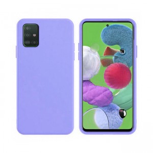 Θήκη Σιλικόνης Soft TPU Back Cover Για Samsung Galaxy A51 4G - Λιλά