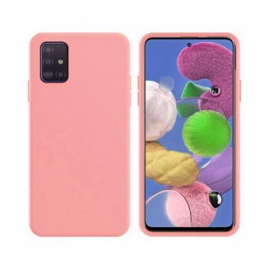 Θήκη Σιλικόνης Soft TPU Back Cover Για Samsung Galaxy A51 4G - Ροζ