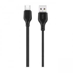 XO-NB103 Regular USB 2.0 to micro USB Cable 2m - Μαύρο