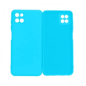 Θήκη Σιλικόνης Soft TPU Back Cover Για Samsung Galaxy A22 5G - Γαλάζιο Ανοιχτό