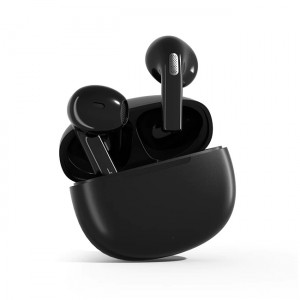 QCY T20 In-ear Bluetooth Handsfree Ακουστικά με Θήκη Φόρτισης - Μαύρο