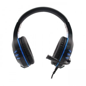 KOMC M205 Over Ear Ενσύρματα Ακουστικά Gaming Headset 3.5mm - Μπλε