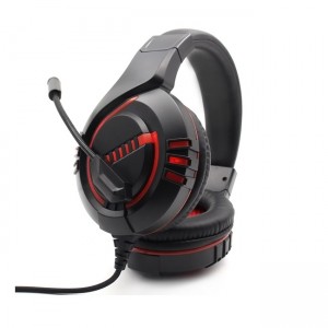 KOMC M205 Over Ear Ενσύρματα Ακουστικά Gaming Headset 3.5mm - Κόκκινο