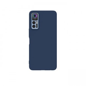 OEM Θήκη Σιλικόνης Soft TPU Back Cover για TCL 30 - Μπλε Σκούρο