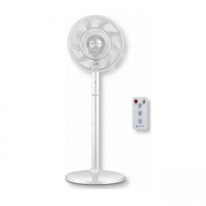 Oromed Oro Fan White Ανεμιστήρας Ορθοστάτης 60W με Τηλεχειριστήριο Διαμέτρου 33,50 cm